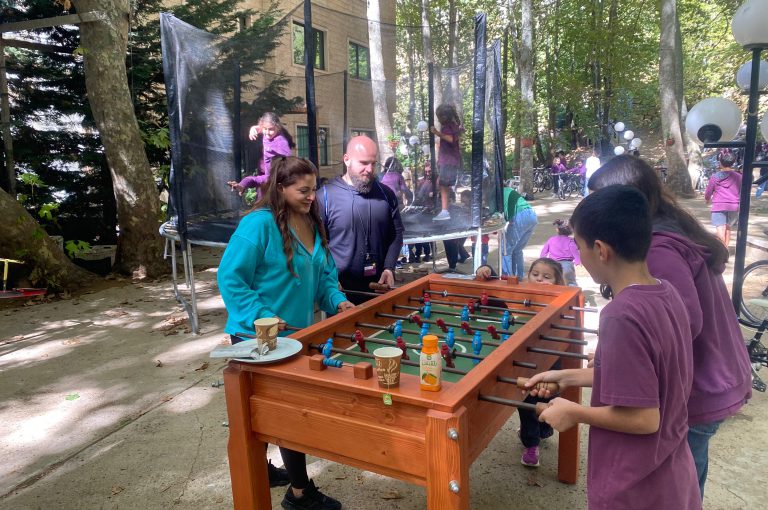 LWIS-AiS students, parents, and staff participating together in a trip to Faraya, enjoying outdoor activities and moments of connection that reflect the school’s strong sense of community.
