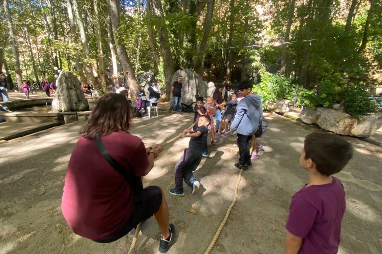 LWIS-AiS students, parents, and staff participating together in a trip to Faraya, enjoying outdoor activities and moments of connection that reflect the school’s strong sense of community.