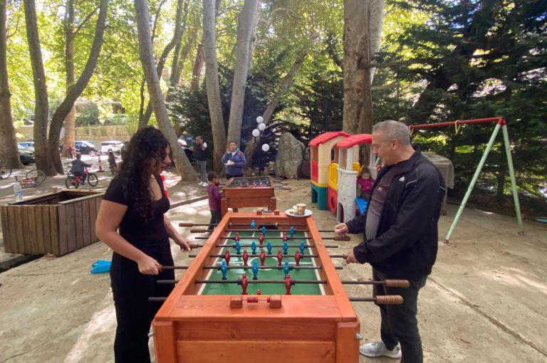 LWIS-AiS students, parents, and staff participating together in a trip to Faraya, enjoying outdoor activities and moments of connection that reflect the school’s strong sense of community.