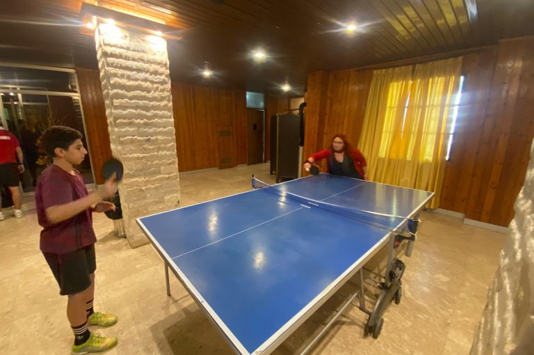 LWIS-AiS students, parents, and staff participating together in a trip to Faraya, enjoying outdoor activities and moments of connection that reflect the school’s strong sense of community.