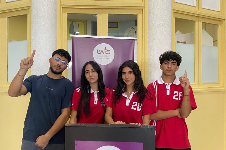High school students participating in the Class Representatives elections at LWIS-AiS.