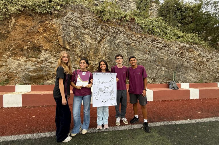 At LWIS-AiS, Keserwan, IB Years 1 and 2 students joined a team-building activity to strengthen collaboration, communication, and problem-solving skills