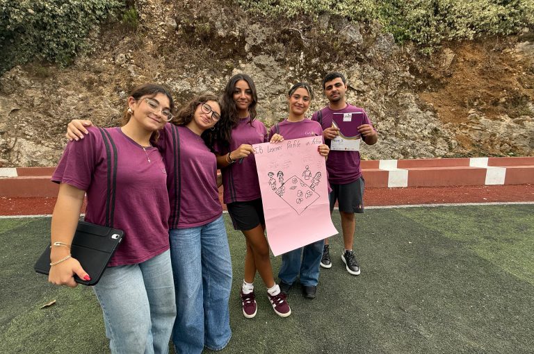 At LWIS-AiS, Keserwan, IB Years 1 and 2 students joined a team-building activity to strengthen collaboration, communication, and problem-solving skills
