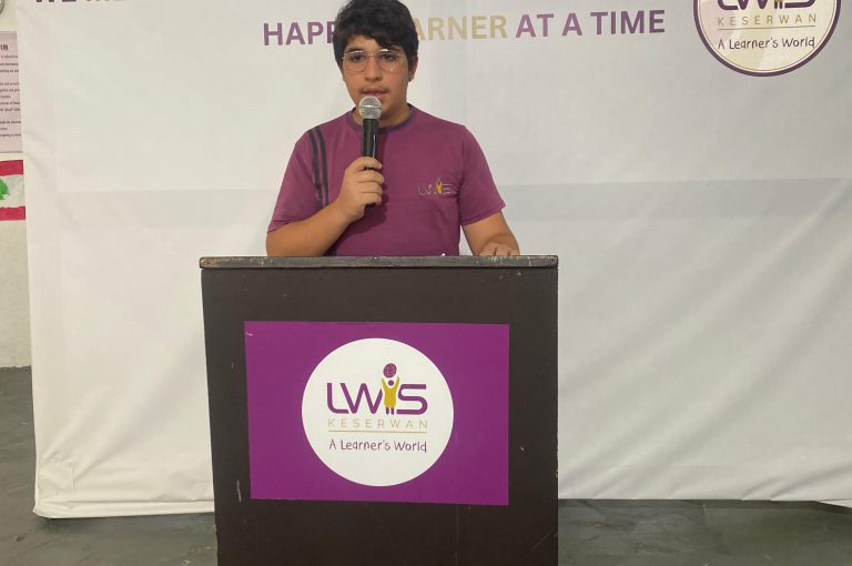 LWIS-AiS students auditioning for the Model United Nations (MUN) program