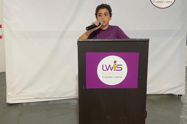 LWIS-AiS students auditioning for the Model United Nations (MUN) program