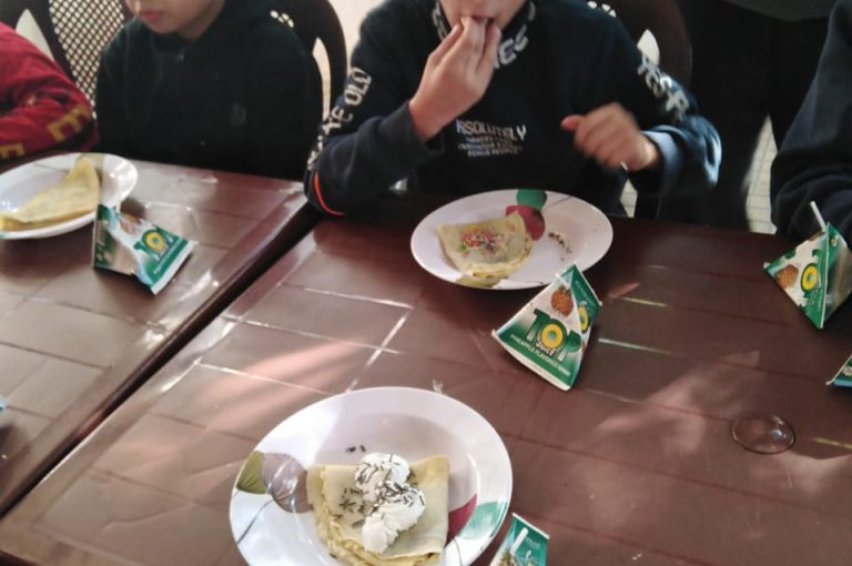 IB Year 1 students visiting Seeds of Hope Home orphanage as part of the Service Learning program
