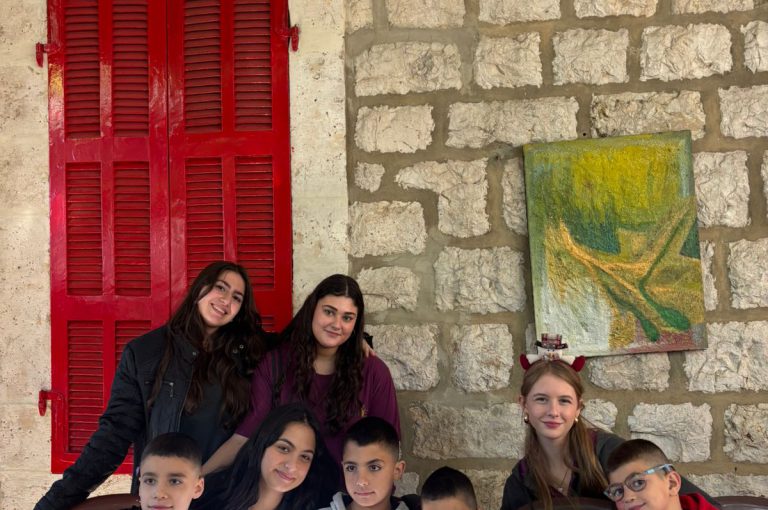 IB Year 1 students visiting Seeds of Hope Home orphanage as part of the Service Learning program