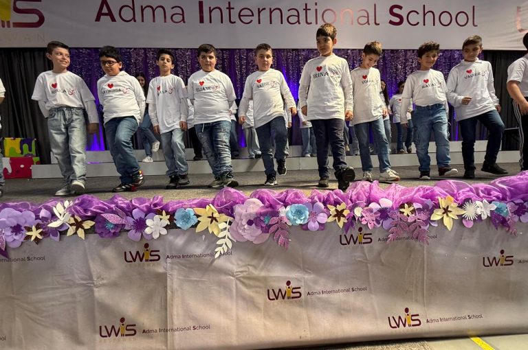 LWIS AIS students expressing appreciation during Mother’s Day activities.