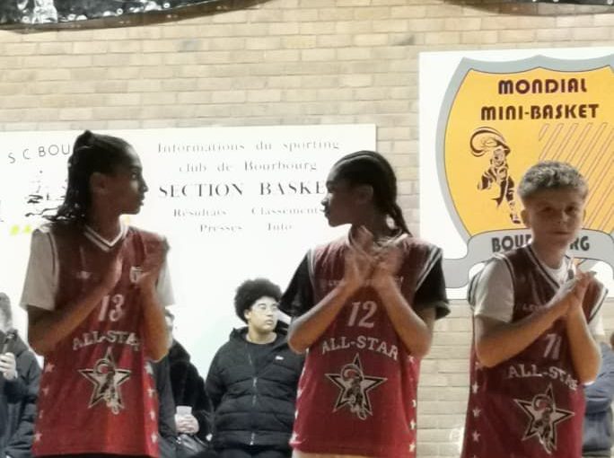 Grade 5 player Kyle Eid competing at the Mondial Minibasket Tournament in France. Selected for the All-Star Game after strong performances with Brainers Basketball Academy.