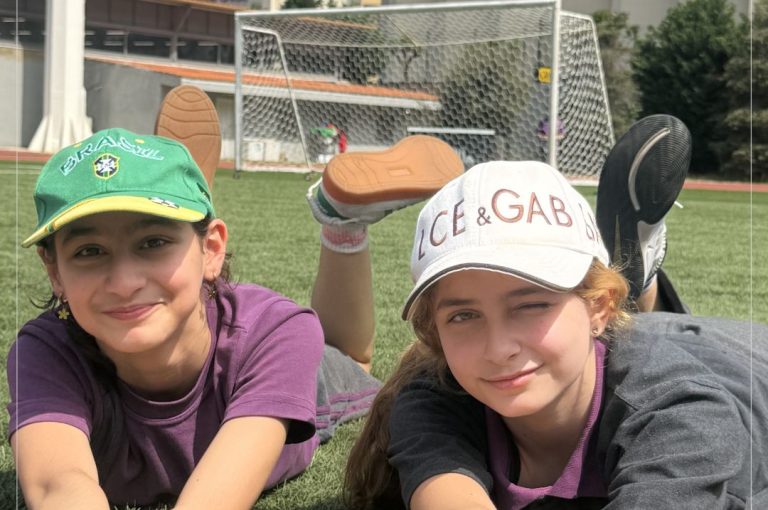 Students at LWIS Adma International School taking part in Sports Day activities through collaboration with Miami Fitness Factory, combining fitness, fun, and teamwork.
