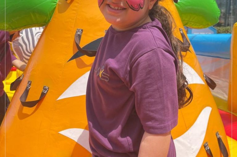 Students at LWIS Adma International School taking part in Sports Day activities through collaboration with Miami Fitness Factory, combining fitness, fun, and teamwork.