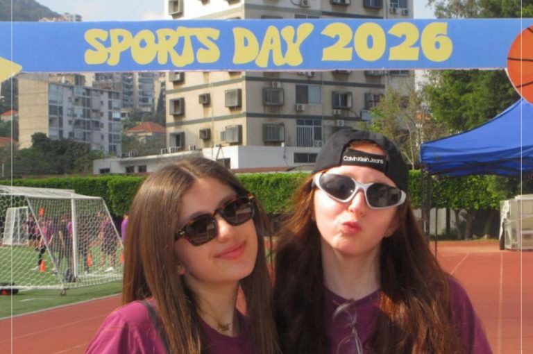 Students at LWIS Adma International School taking part in Sports Day activities through collaboration with Miami Fitness Factory, combining fitness, fun, and teamwork.
