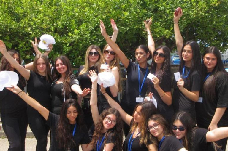 Students at LWIS Adma International School taking part in Sports Day activities through collaboration with Miami Fitness Factory, combining fitness, fun, and teamwork.