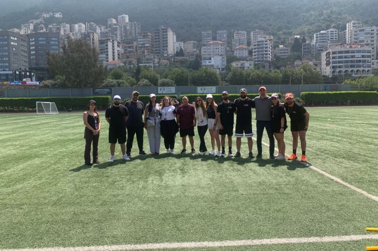 Students at LWIS Adma International School taking part in Sports Day activities through collaboration with Miami Fitness Factory, combining fitness, fun, and teamwork.