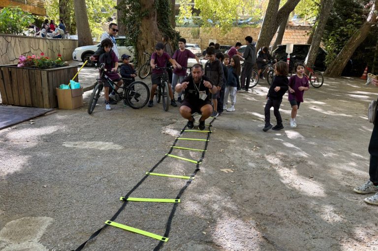 LWIS-AiS students, parents, and staff participating together in a trip to Faraya, enjoying outdoor activities and moments of connection that reflect the school’s strong sense of community.
